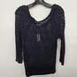 American Eagle Outfitters Navy Knit Sweater image number 2