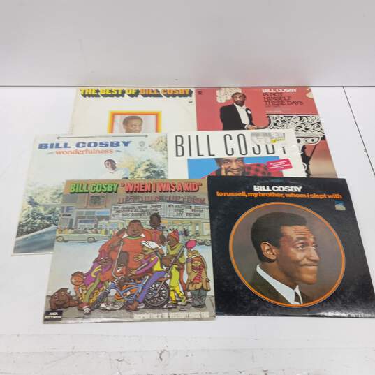 Lot of 12 Assorted Bill Cosby Vinyl Records image number 2