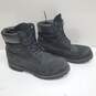 Timberland Black Leather Ankle Boots image number 1