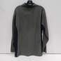 Columbia Gray And Black Quarter Zip Pullover Jacket Size L image number 2