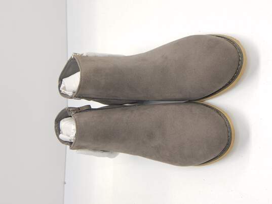 Journee Collection Women's Trista Gray Ankle Boots Size 11 image number 6