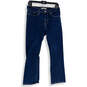 Womens Blue Denim Medium Wash 5-Pocket Design Straight Leg Jeans Size 29 image number 1