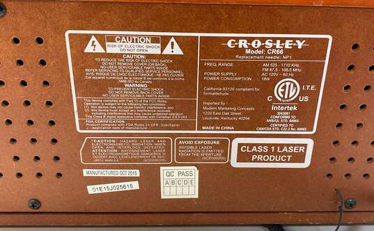 Crosley 5 in 1 Record Player CR66 image number 5