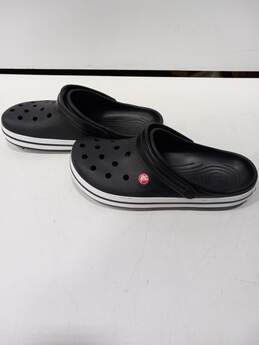 Crocs Men's Black/White Shoes Size 11 alternative image