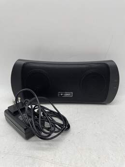 Black Wireless USB Portable Speaker System Z515 In Bag With Power Cord