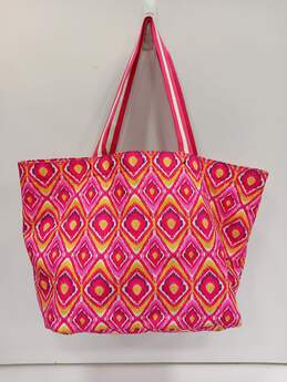 Vera Bradley Pink Pattern Tote Bag alternative image