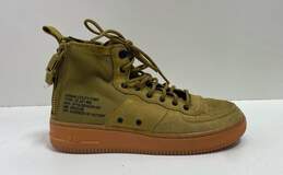Nike Air Force 1 AJ0424-003 Utility Mid Desert Moss Sneakers Size 6Y Women's 7.5