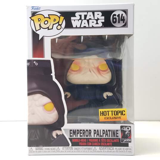 Funko Pop! Star Wars: Emperor Palpatine #614 Hot Topic Exclusive image number 1