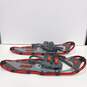 Yukon Charlie's 930 Red Snowshoes w/ Trekking Poles image number 2
