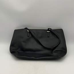 Kate Spade Womens Black Leather Double Handle Inner Zipper Pocket Tote Bag Purse alternative image
