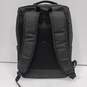 Weekend Shopper Black Canvas Laptop Backpack Bag image number 2