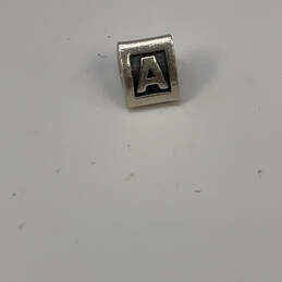 Designer Pandora 925 ALE Sterling Silver A Alphabet Letter Beaded Charm alternative image