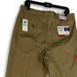 NWT Womens Beige Cotton Pockets Straight Leg Madison Chino Pants Size 34X34 image number 4