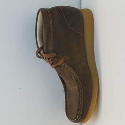 Clarks Brown Wallabee Youths Boot Size 12 alternative image