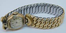 Ladies Vintage Gold Filled Yorktown 9 Jewels Swiss Wrist Watch 25.5g