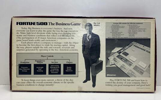 1980 Fortune 500 Game By Pressman New Old Stock IOB image number 2