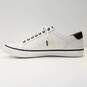 Coach Perkins Leather Lo Top Tennis Shoe White 8 image number 3