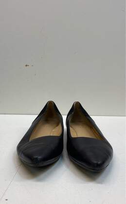 Naturalizer Rayna Leather Pointed Toe Slip-On Flats Black 6 alternative image