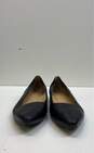 Naturalizer Rayna Leather Pointed Toe Slip-On Flats Black 6 image number 2