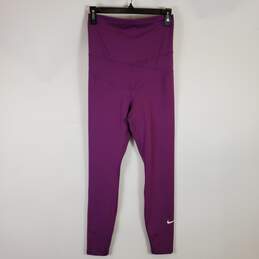 Nike Dri-Fit Women Purple Leggings SZ M NWT