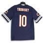 NFL Mens Navy Blue Chicago Bears Mitchell Trubisky #10 Pullover Jersey Size S image number 2