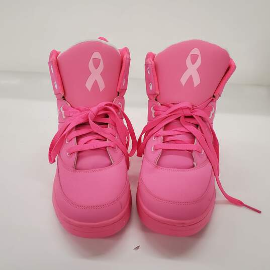Patrick Ewing Men's 33 Hi Breast Cancer Charity Pink Basketball Shoes Size 11 image number 2