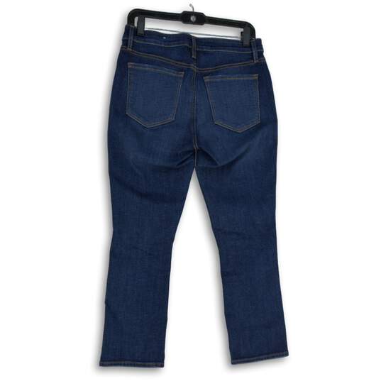Womens Blue Medium Wash Stretch Pockets Denim Skinny Leg Jeans Size 27 image number 2