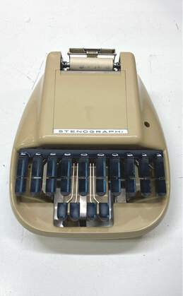 Vintage Stenograph Typewriter Machine w/ Case alternative image