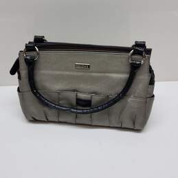 Miche Hard Shell Top Handle Leather Bag