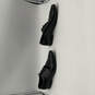 Mens Black Leather Snip Toe Wingtip Perforated Oxford Dress Shoes Sz EUR 44 image number 1