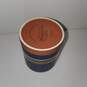 Pendleton Blue D/W M/W Safe Ceramic Mug w/ Rainbow Strip Around It image number 4