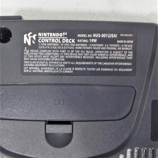 Nintendo 64 w/2 Games and One Controller image number 9