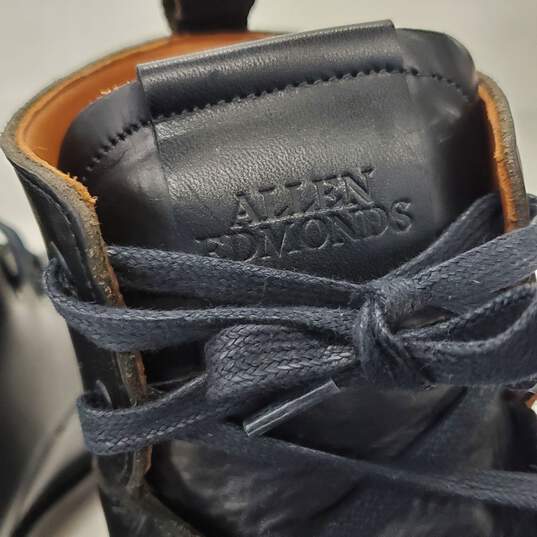Allen Edmonds Black Leather Weatherproof Lace Up Boots Men's Size 10 image number 7