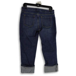 Womens Blue Denim Medium Wash 5-Pocket Design Straight Leg Jeans Size 27/4 alternative image