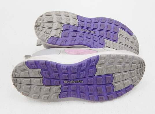 Columbia Purple Gray Athletic Shoes US 3 image number 6