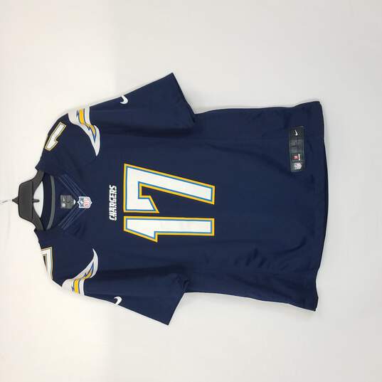 navy chargers jersey