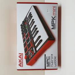 Akai Professional Mini Compact Keyboard and Pad Controller-Untested