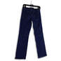 Womens Blue Denim Medium Wash Pockets Stretch Straight Leg Jeans Size 4 image number 2