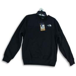 NWT The North Face Womens Black Crew Neck Long Sleeve Pullover Sweatshirt Size S
