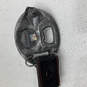 Mens Black Leather Grip Tech Alabama Tailgate Buckle Adjustable Belt Sz 36 image number 6