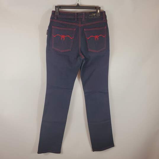Sergio Valente Women Blue Jeans 31 NWT image number 2