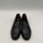 Mens Classic Dan Black Leather Slip-On Round Toe Penny Loafer Shoes Size 12D image number 3