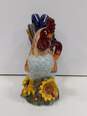 Multicolor Ceramic Rooster Decorative Figurine image number 3