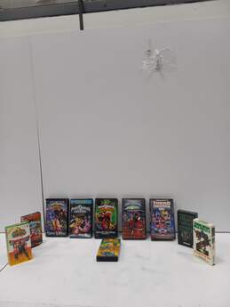 Bundle Of Assorted 10 Power Rangers & Teenage Mutant Ninja Turtles VHS'