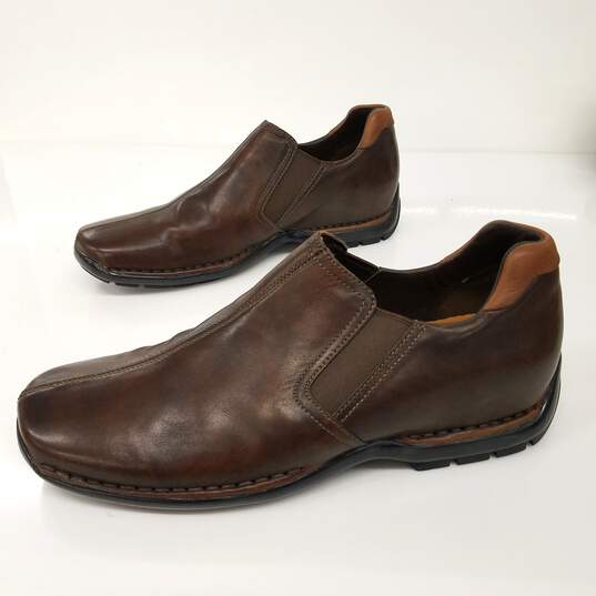 Cole Haan Brown Leather Slip On Shoes Men's Size 10.5 image number 1