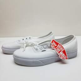 Vans True White Lace Up Sneakers Womens Size 6.5 alternative image