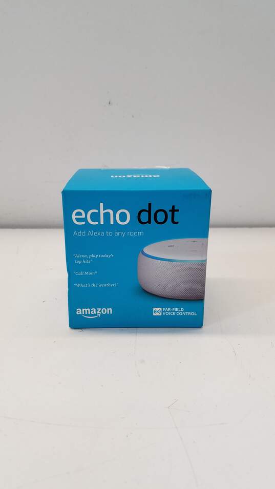 Bundle of 2 Assorted Amazon Echo Dot Speakers image number 5
