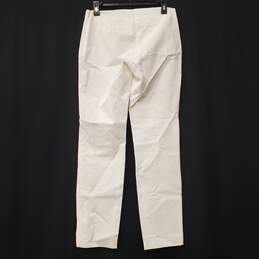 Ralph Lauren Women White Pants Sz 4 alternative image