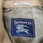 Vintage Burberrys' Espana Tan Camel Hair Tailored Single Breasted Belted Coat Men's Size M - AUTHENTICATED image number 4