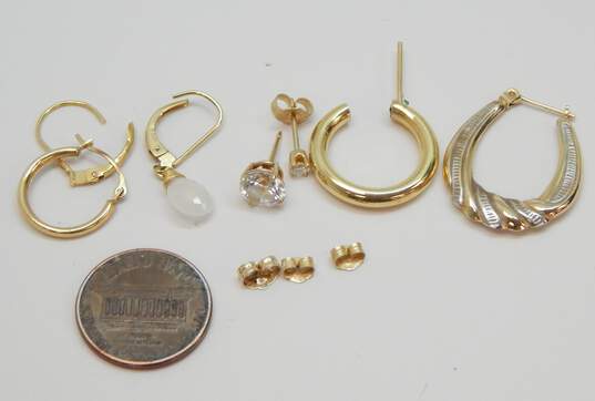 14k Gold Scrap Jewelry Lot 4.0g image number 2